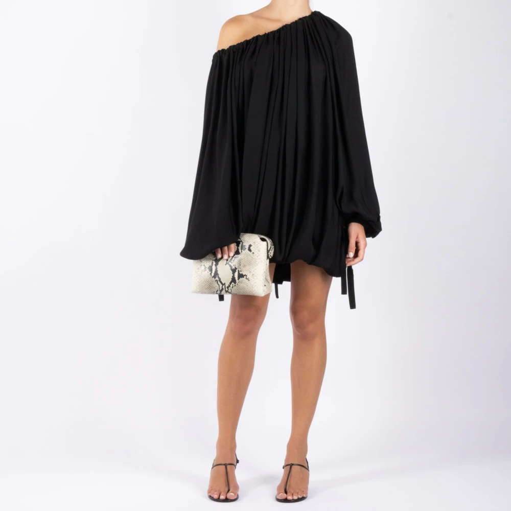 Khaite Zijden Zwarte Top Black Dames