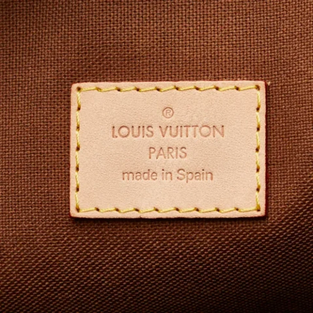 Louis Vuitton Vintage Pre-owned Plastic louis-vuitton-bags Brown Dames