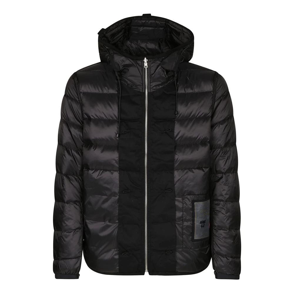 Ten C Omkeerbare Hoodie met Zakken Gray Heren