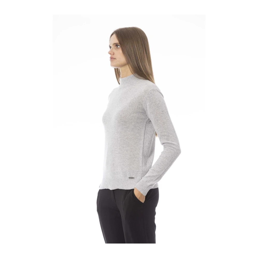 Baldinini Metalen Monogram Coltrui Gray Dames