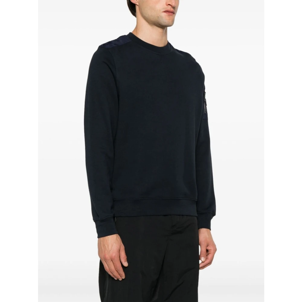 add Blauwe Crew Neck Sweater Jersey Ontwerp Blue Heren