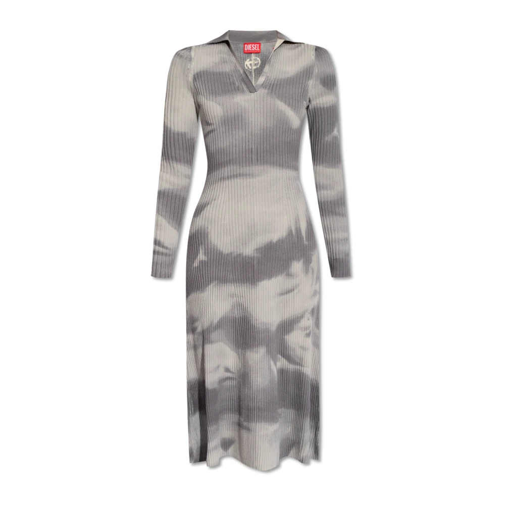 Diesel Donna Grigio Abiti, M, New,