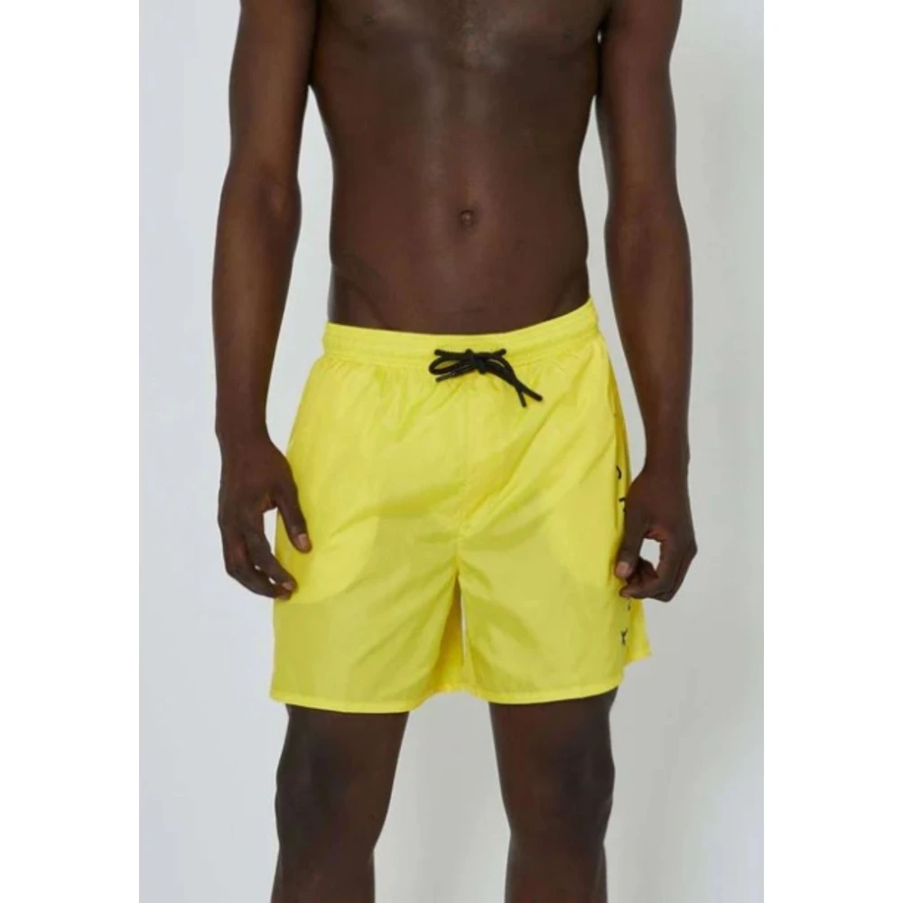 John Richmond Heren Swimboxer Shorts Yellow Heren