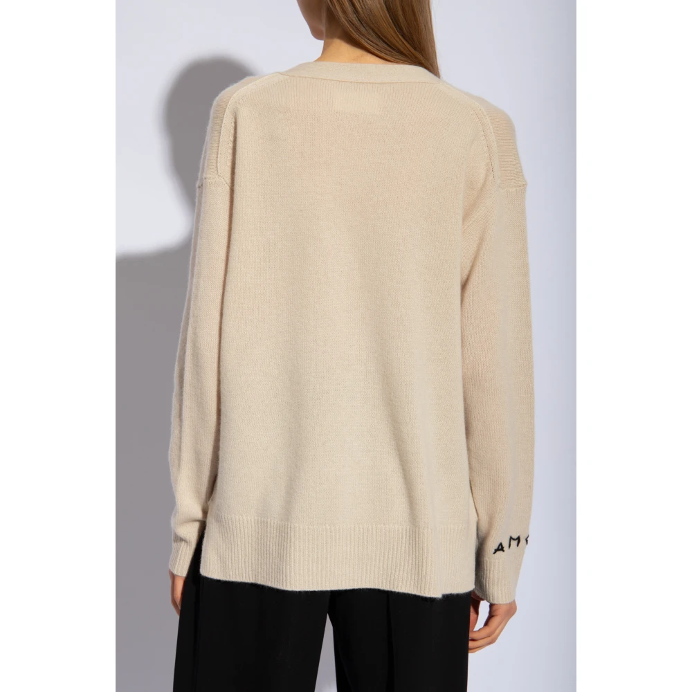 Zadig & Voltaire Mirka cashmere vest Beige Dames