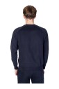 pull-classique-en-melange-de-coton-bleu
