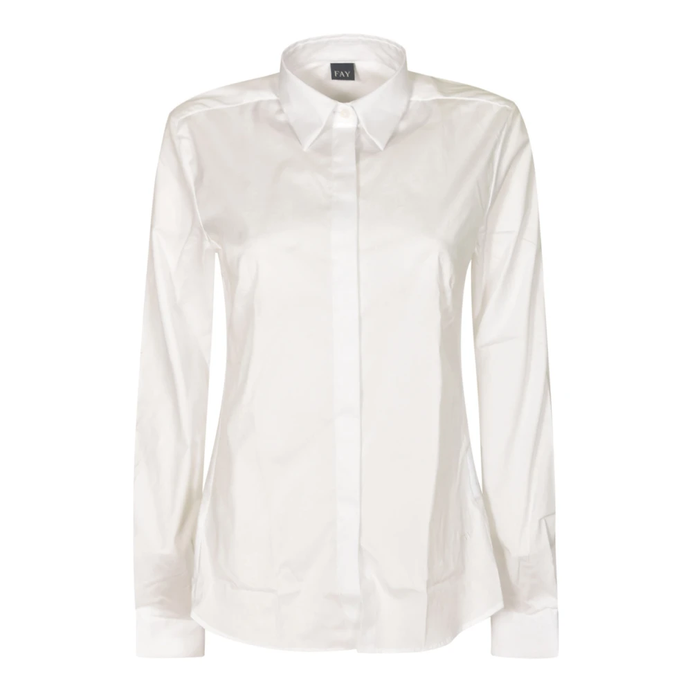Fay Stijlvolle Overhemden Collectie White Dames