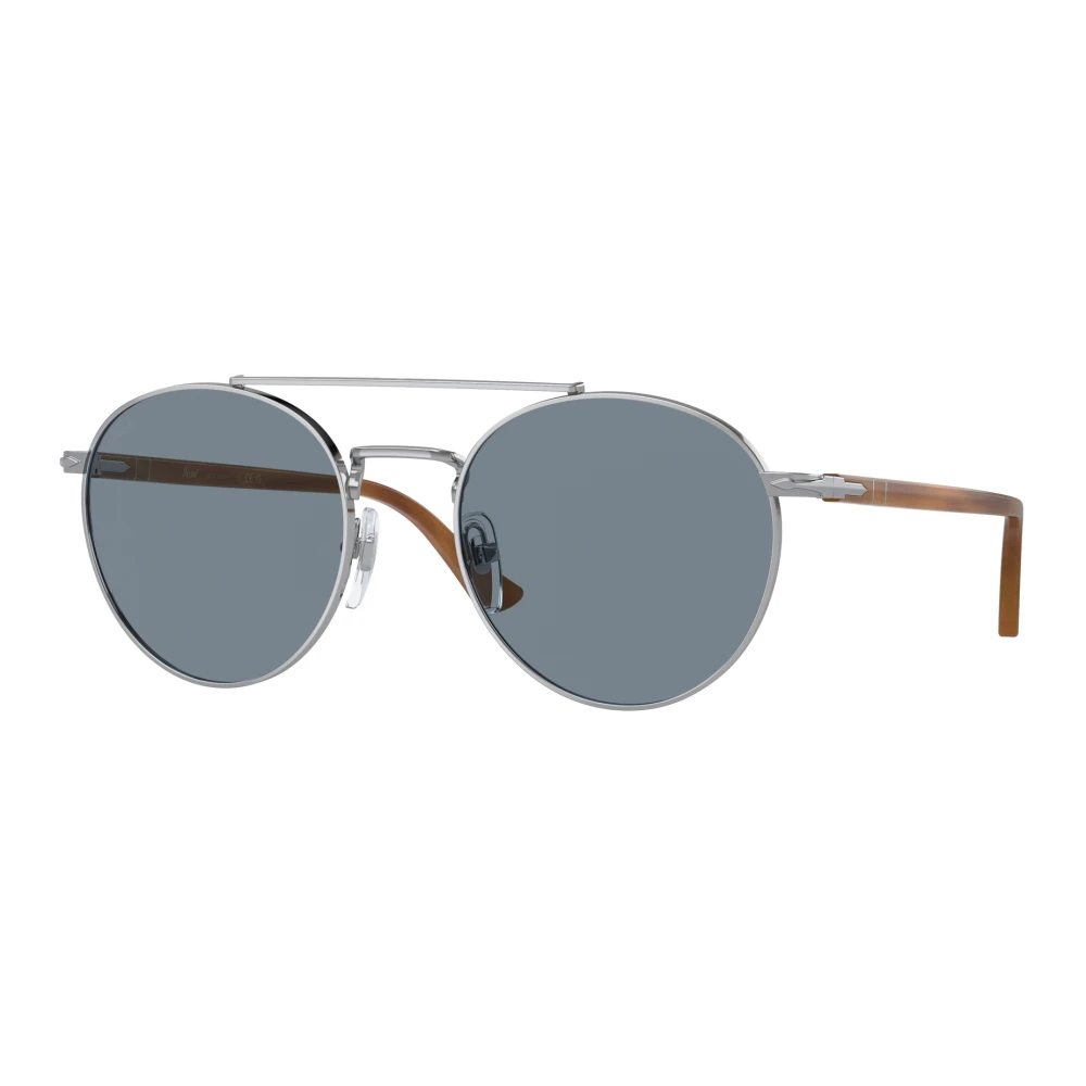 Persol Unisex Gray Sunglasses, 52 Mm, Stylish Sunglasses In Green Tortoiseshell