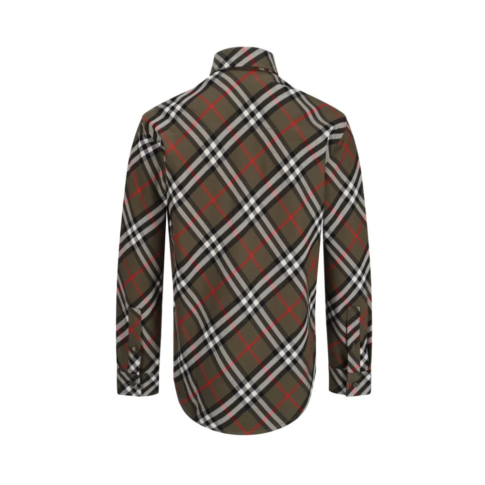 Burberry Klassieke Geruite Print Overhemd Multicolor Heren