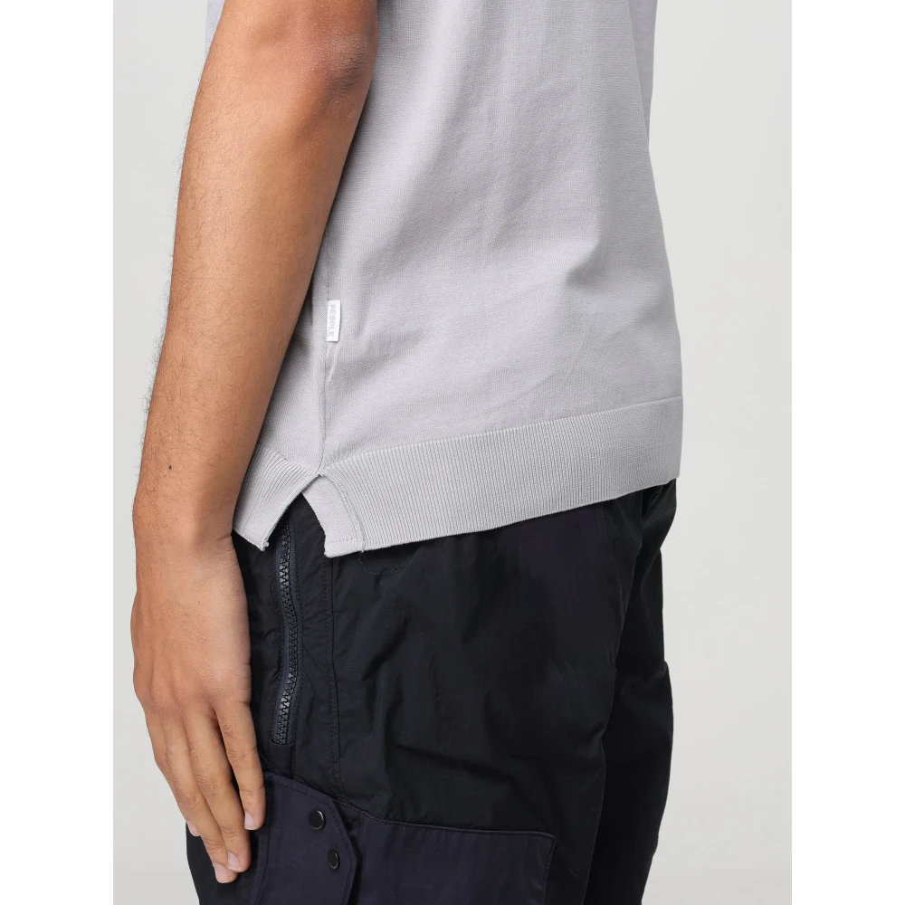 People of Shibuya Klassieke Polo Shirt Gray Heren