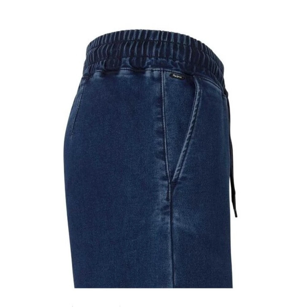 Pepe Jeans Moderne Loose Fit Denim Broek Blue Dames