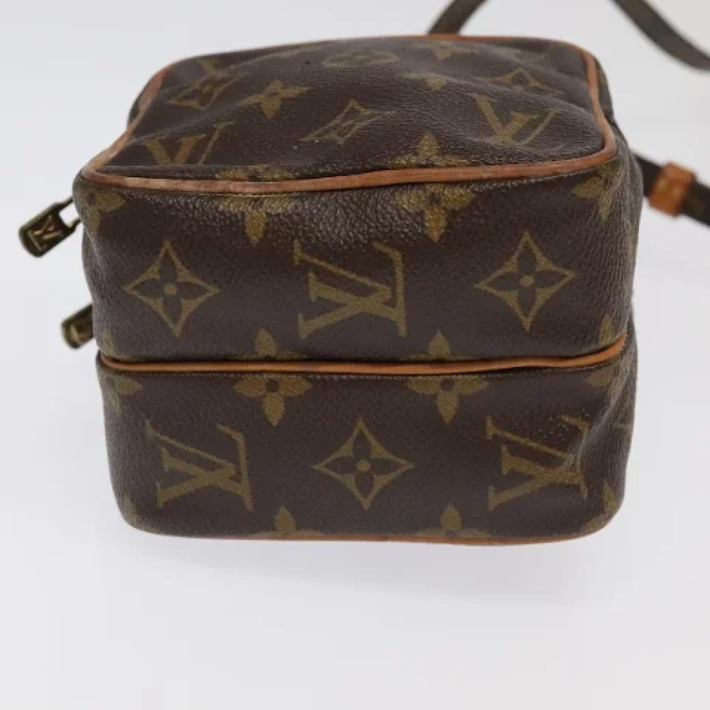 Louis Vuitton Vintage Pre-owned Canvas shoulder-bags Brown Dames