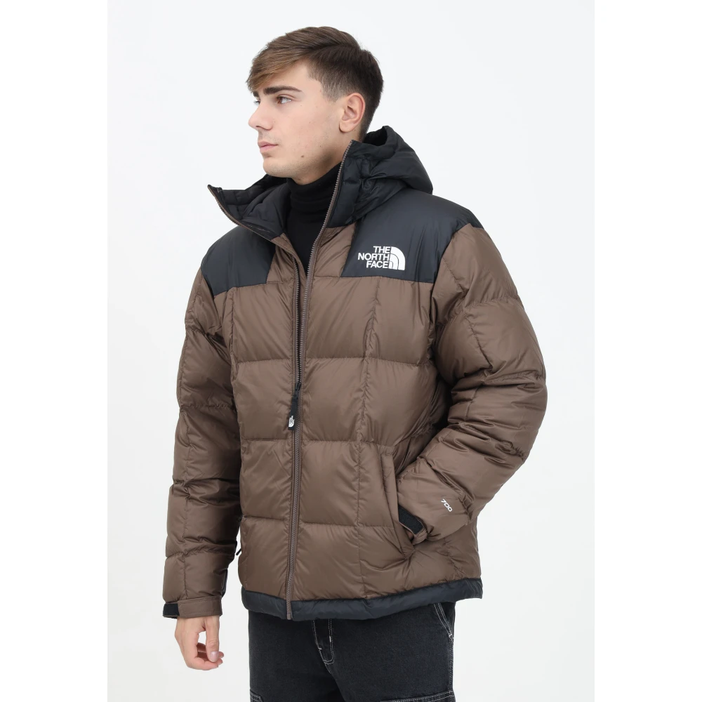 The North Face Bruine Lhotse Pufferjas Urban Stijl Brown Heren