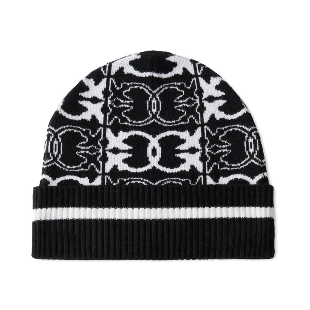 Pinko Black Stylish Hats - Female - Accessories - Black - One Size - Accessories