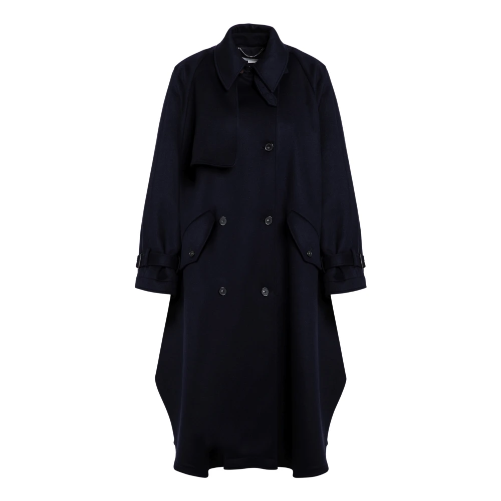 Stella Mccartney Stijlvolle Mantel voor Vrouwen Black Dames