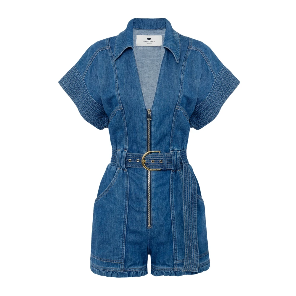 Elisabetta Franchi Stijlvolle Modellen Collectie Blue Dames