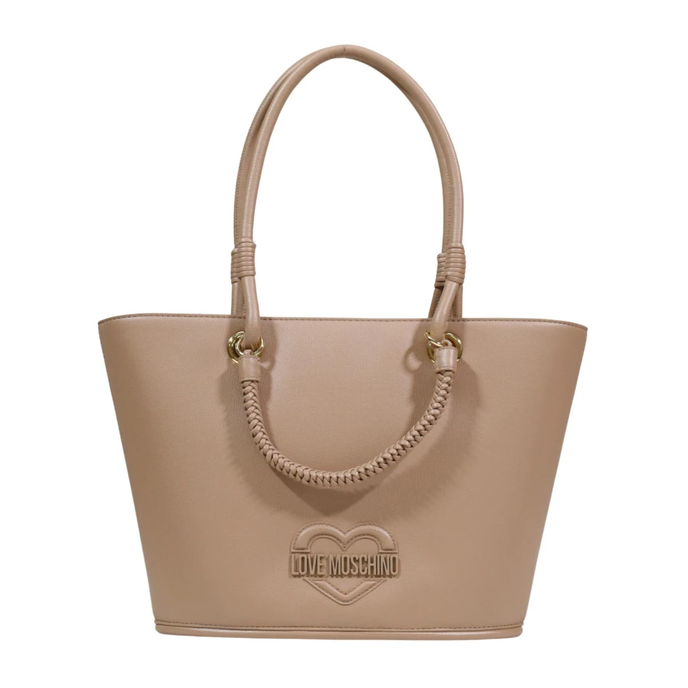 Love Moschino Donna Beige Borse, Taglia Unica, New,
