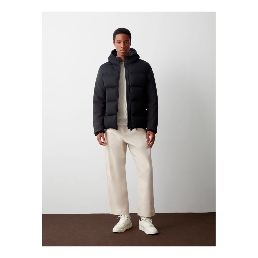 Colmar Zwarte Winterjas met Ritssluiting Black Heren