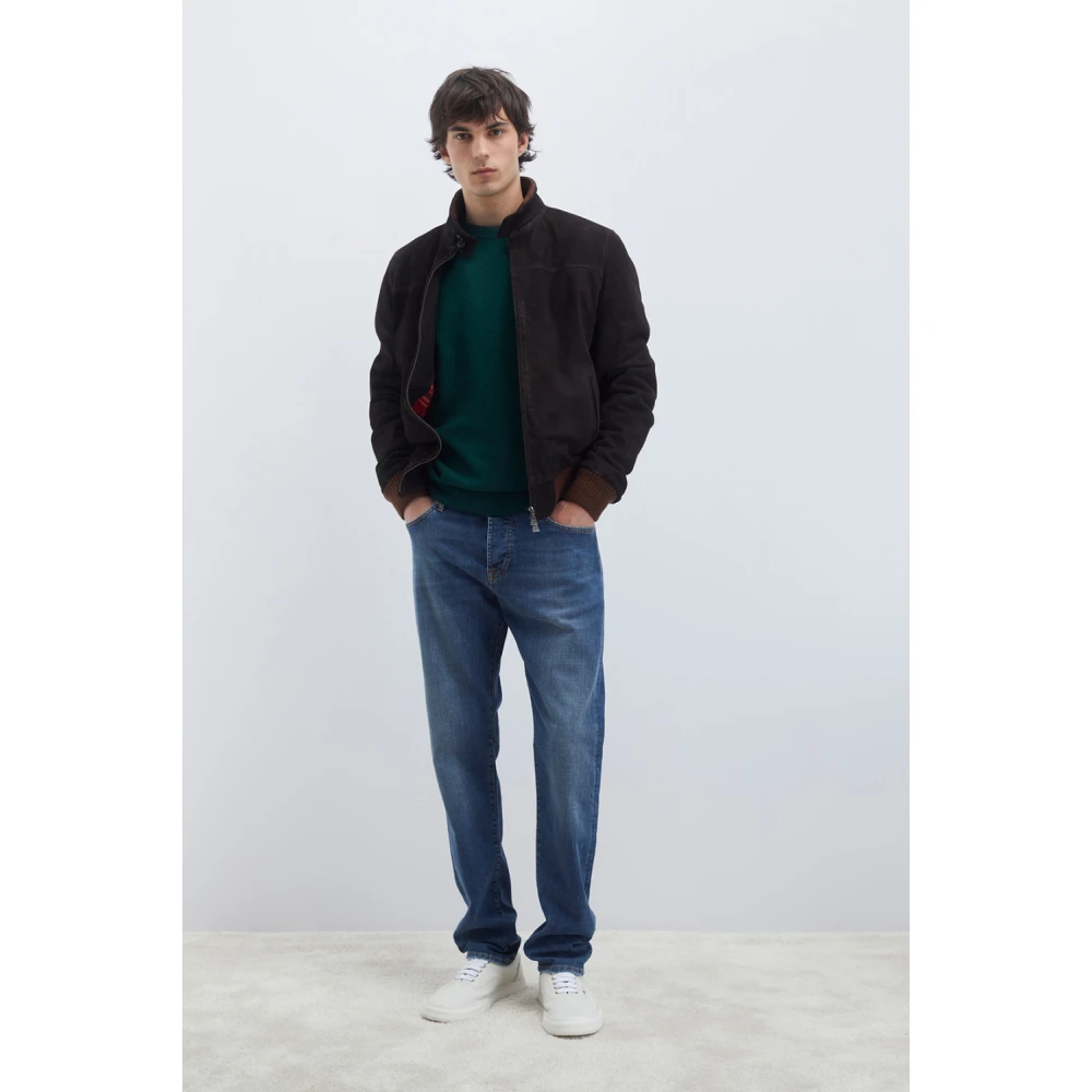 Roy Roger's Donkere Wassing Slim Fit Denim Jeans Blue Heren
