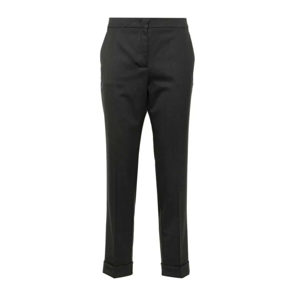 ETRO Grijze Wollen Broek Gray Dames