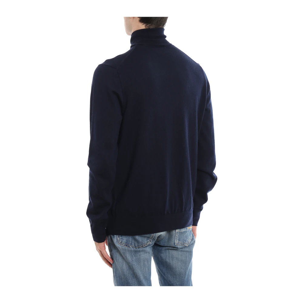 Ralph Lauren Dolcevita Merinos Sottile Blue Heren