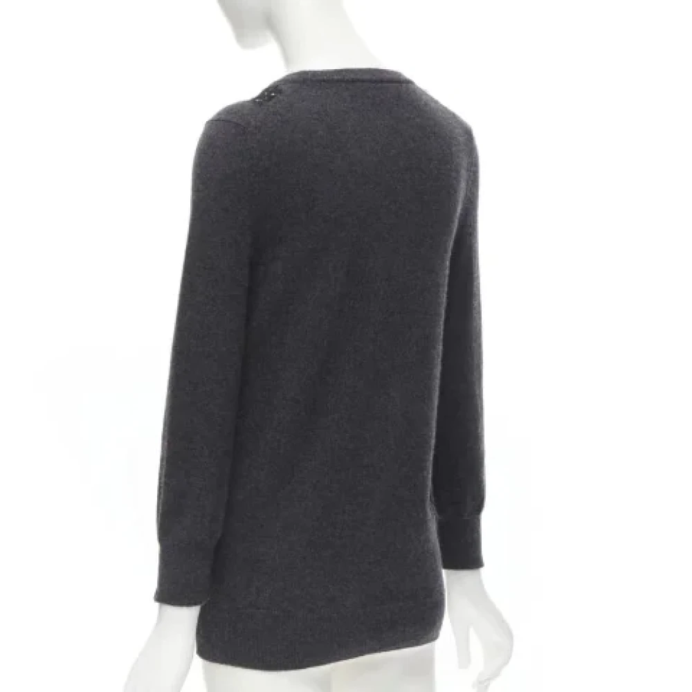 Dolce & Gabbana Pre-owned Cashmere tops Gray Dames