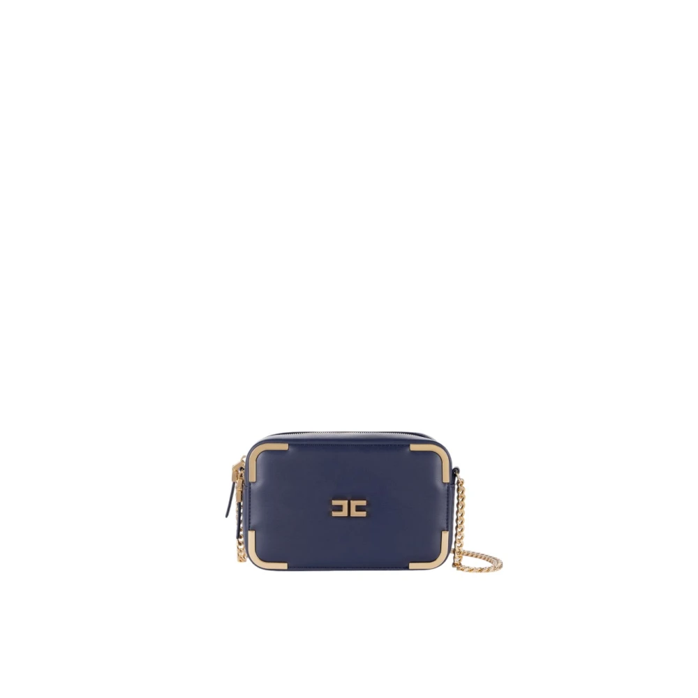 Elisabetta Franchi Stijlvolle Borsa Tas voor Vrouwen Blue Dames