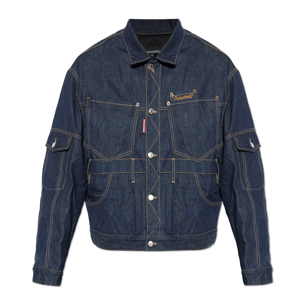 Jackets > Denim Jackets - - Dsquared2 - Modalova