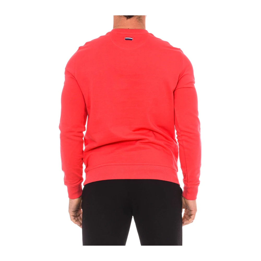 U.s. Polo Assn. Ronde Hals Sweater Red Heren