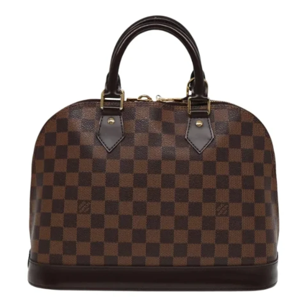 Louis Vuitton Vintage Pre-owned Canvas handbags Brown Dames