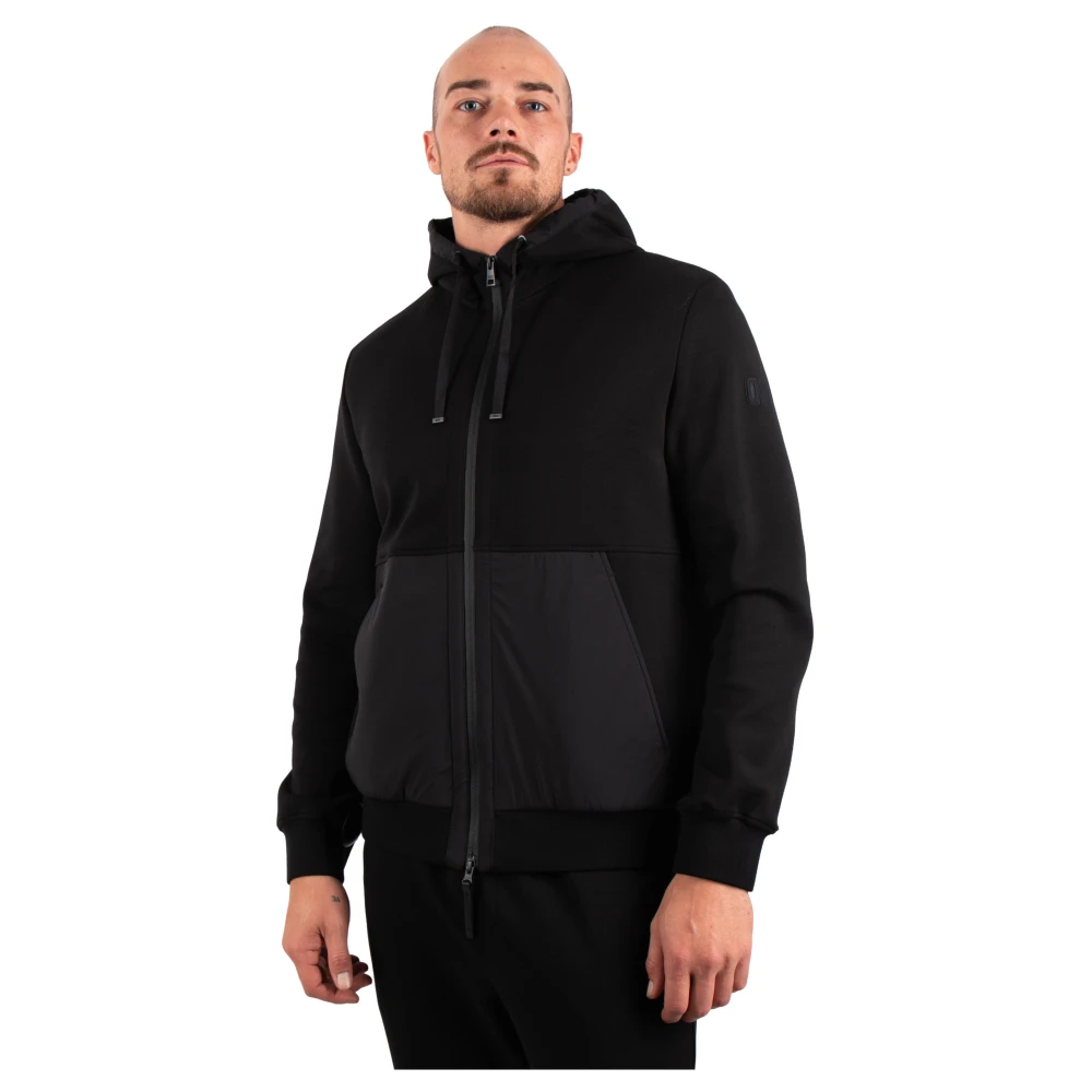 Duno Men's Black Jacket With Bardi/Lico Style - Zip-Throughs - 2XL - Sweatshirts & Hoodies