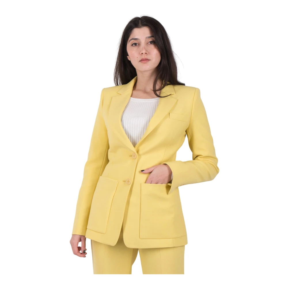 Dorothee schumacher Stijlvol Sweatshirt Blazer Yellow Dames