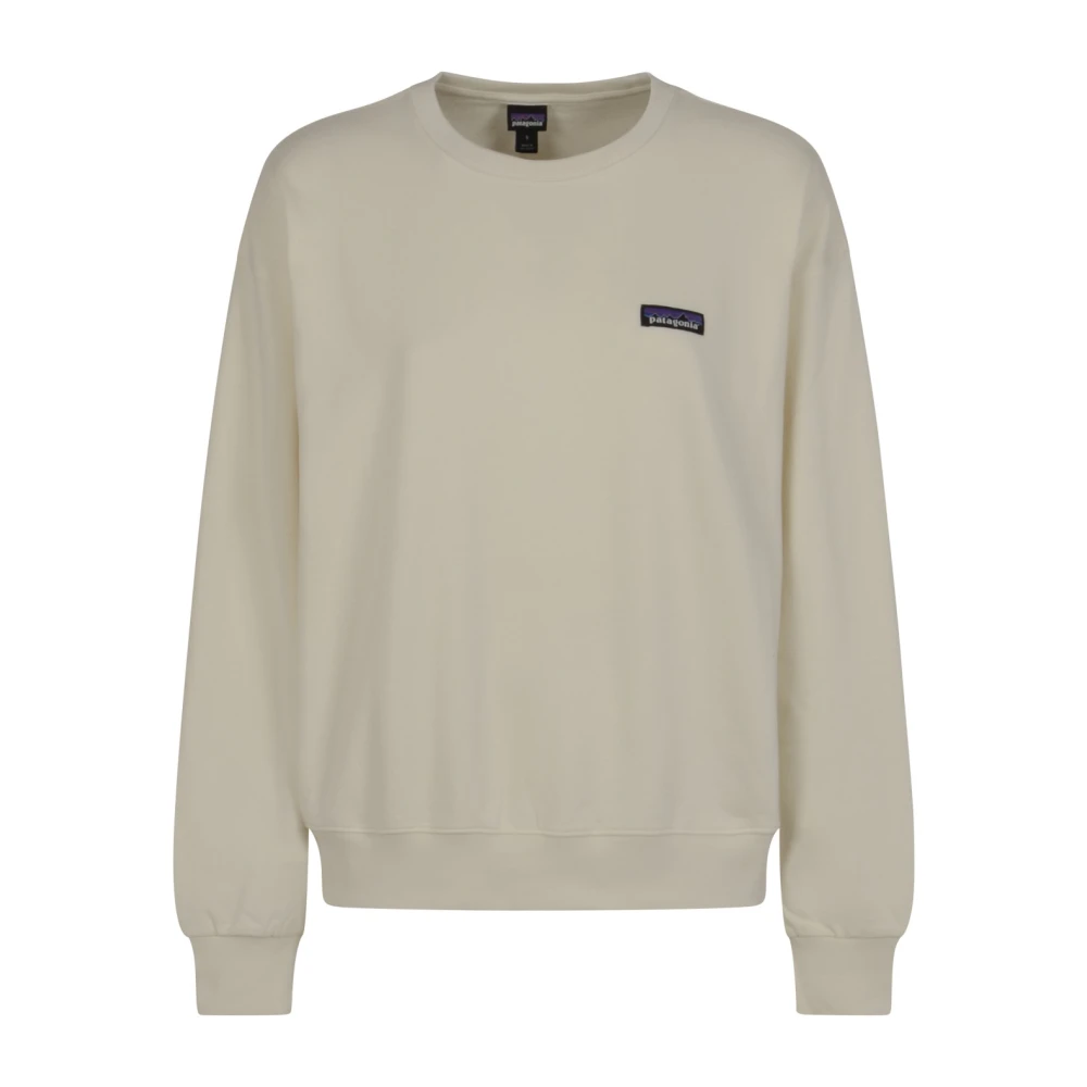 Patagonia White Daily Crew - Female - Sweatshirts - S - Sweatshirts & Hoodies
