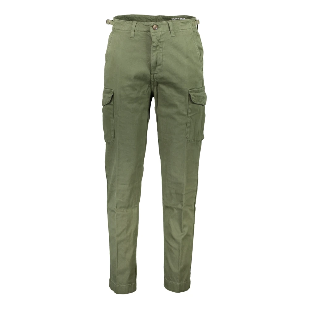 North Sails Men's Green Slim-Fit Trousers, W31, Clothing