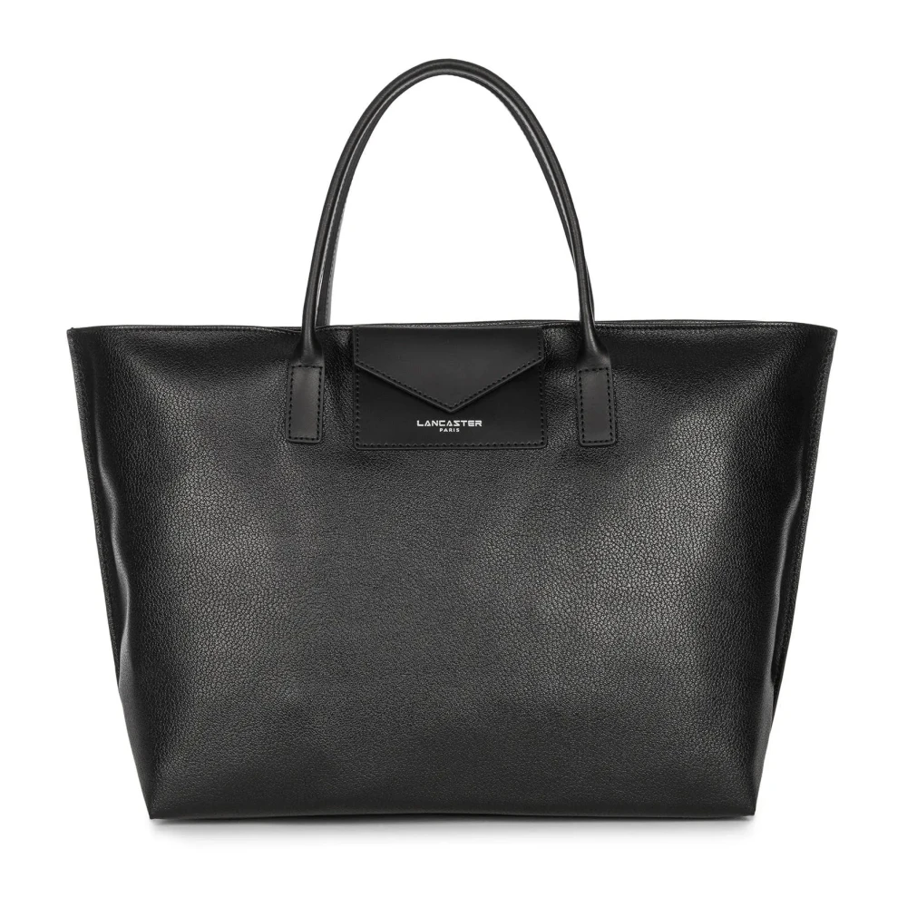 Lancaster Black Shopping Bags, Female, One Size, Maya Tote Bag