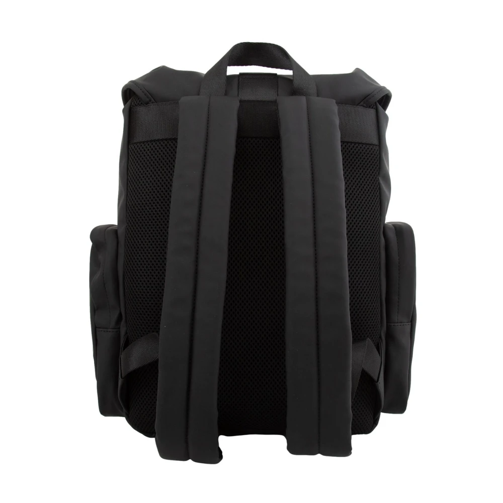 Emporio Armani EA7 Stijlvolle Zwarte Uniseks Rugzak Black Heren