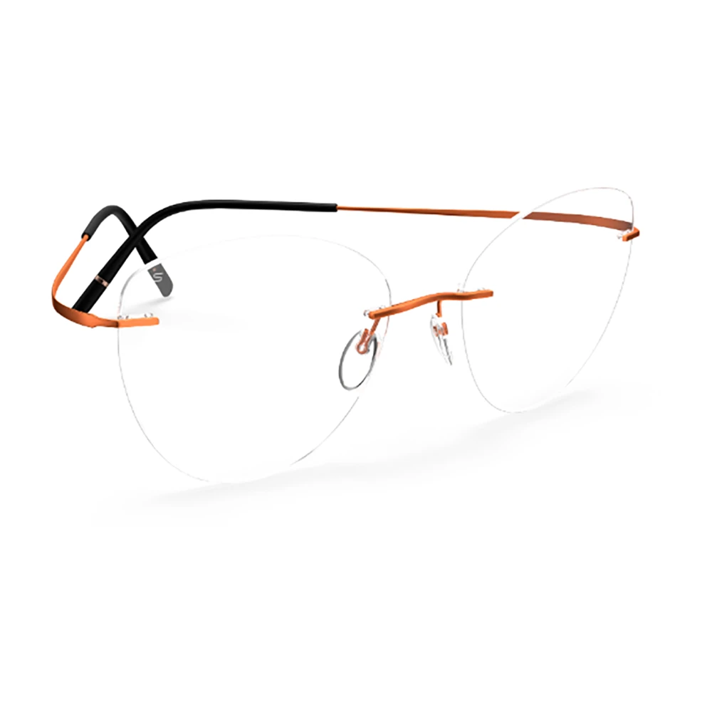 Silhouette Rode Optische Frames Dames Accessoires Red Dames