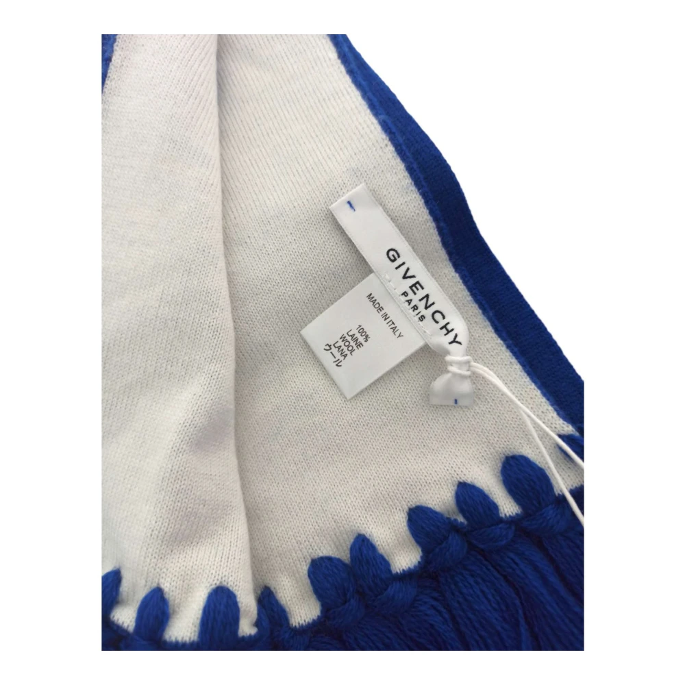 Givenchy Modieuze sjaal voor alle gelegenheden Blue Dames