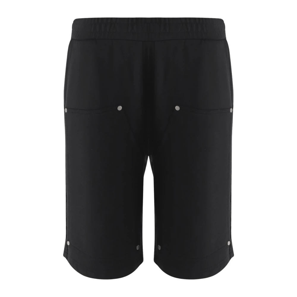 44 Label Group Men's Black Casual Shorts, M, Cotton Shorts