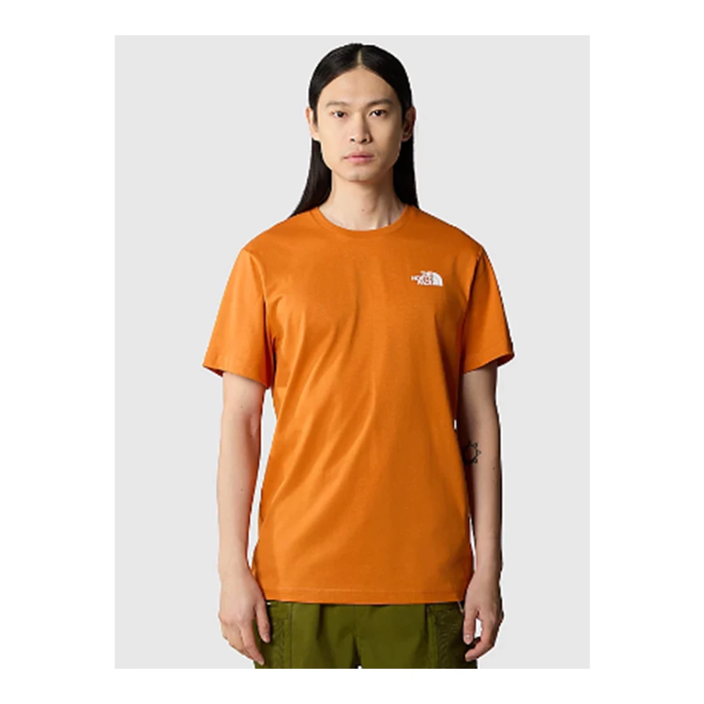 The North Face Woestijn Roest T-shirt Orange Heren