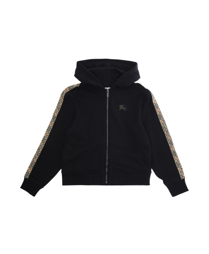 enfants-pulls-noirs-avec-clyde-check-tape