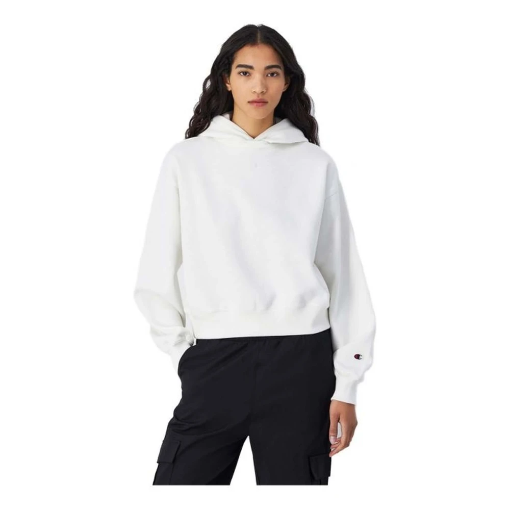 Champion Hoodie White Dames