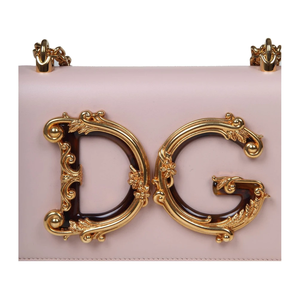 Dolce & Gabbana Powder Aw23 DG Girls Schoudertas Pink Dames