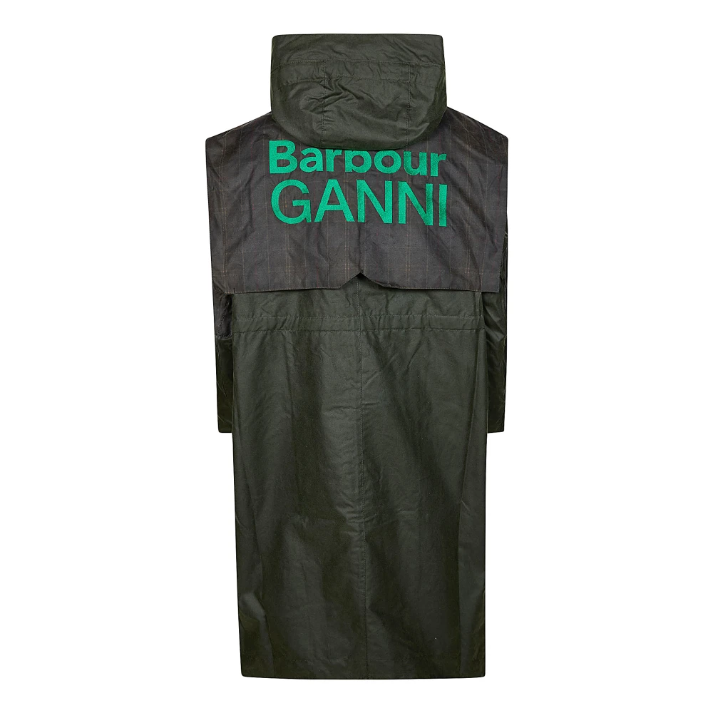 Barbour Klassieke Parka Dufflebag Green Dames