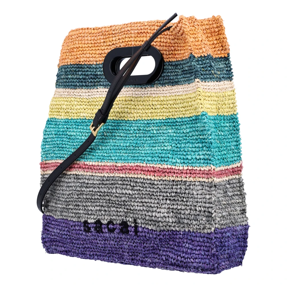 Sacai Strepen Patroon Multicolor Handtas Multicolor Unisex