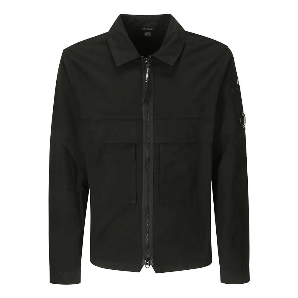 C.P. Company Utility Overshirt Jas Black Heren