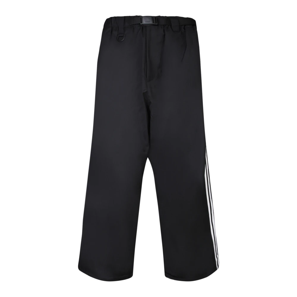 Adidas Zwarte Y-3 Broek voor Mannen Black Heren