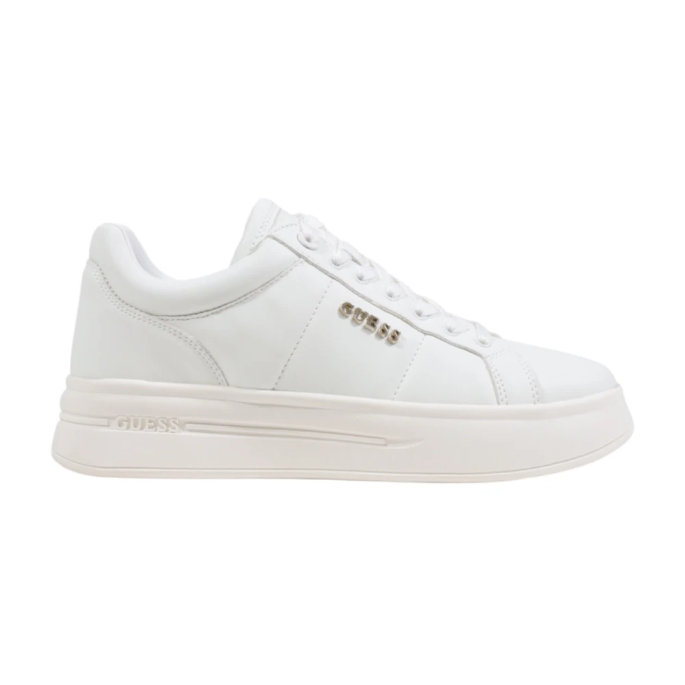 Guess Women's White Sneakers, 6 Uk, Welli Trainers