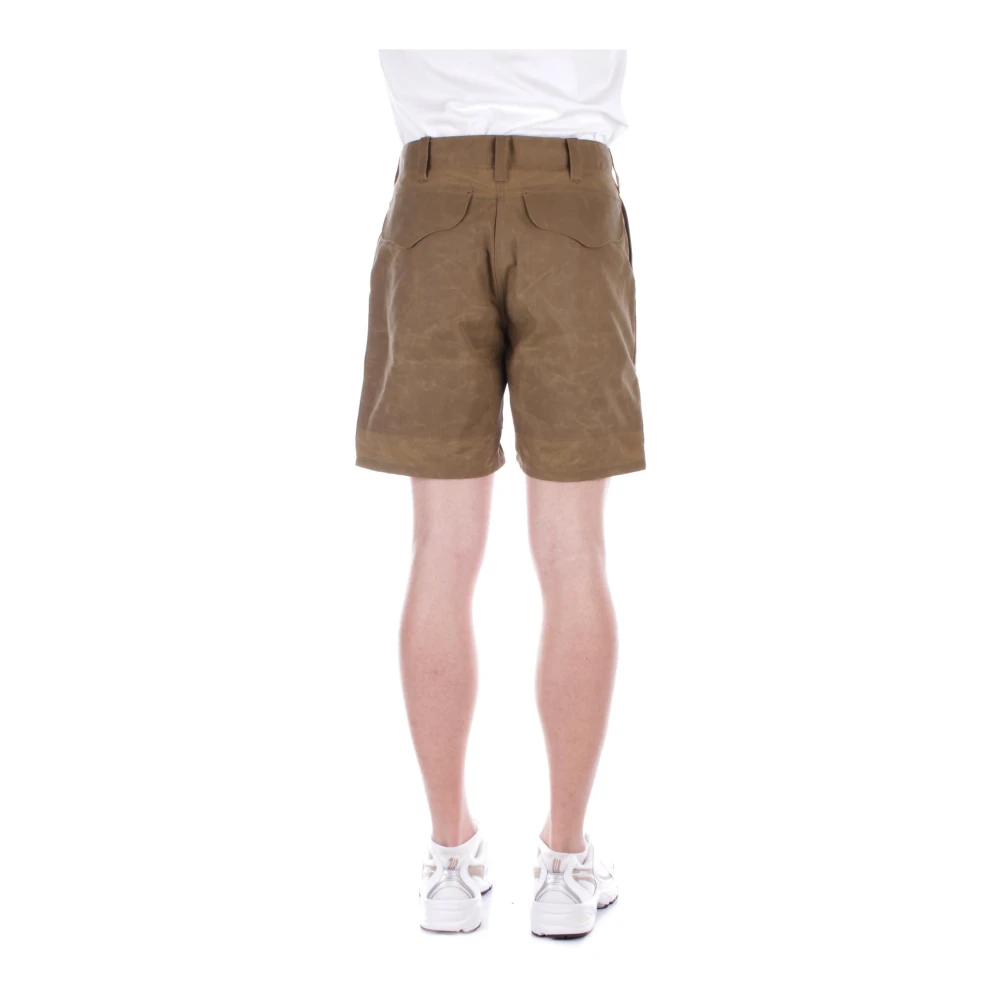 Filson Bruine Shorts Rits Sluiting Zijzakken Brown Heren