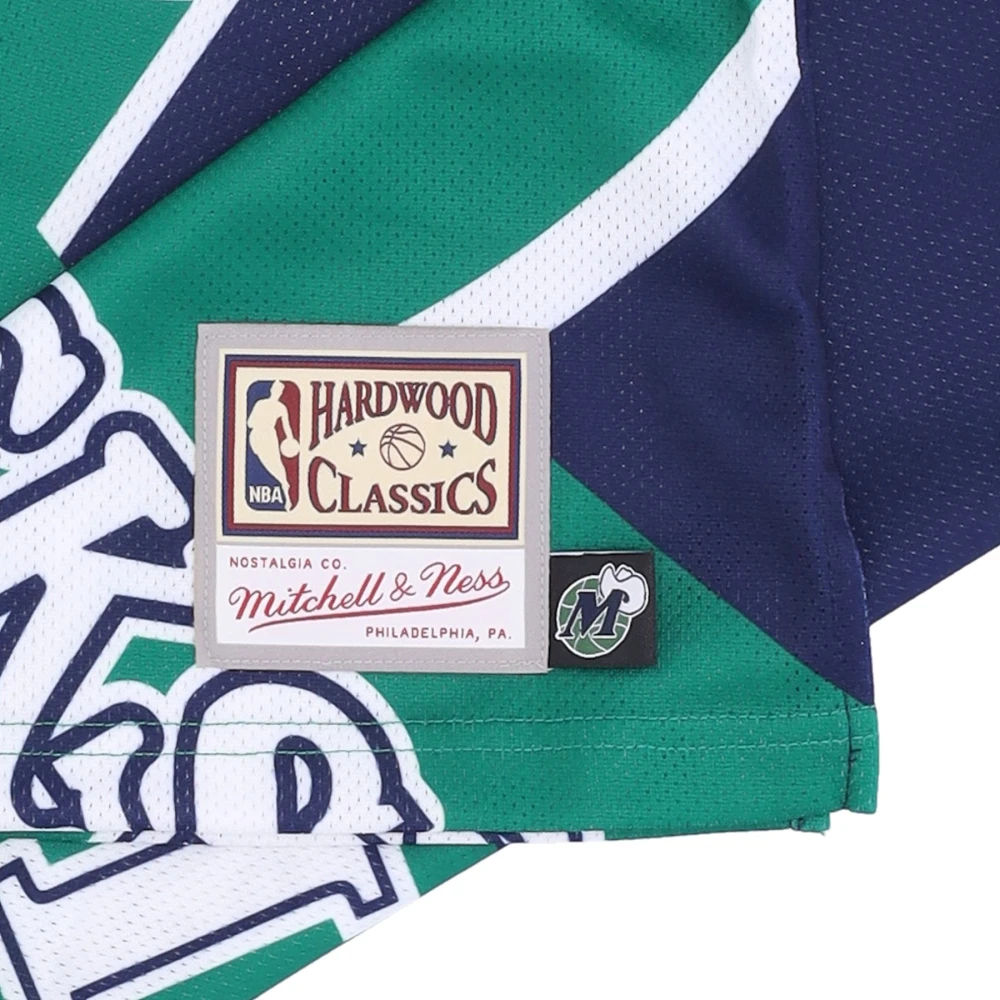 Mitchell & Ness Dallas Mavericks Basketball Tank Top Blue Heren