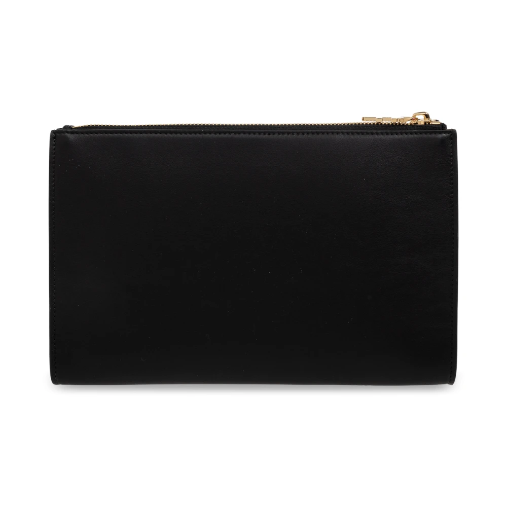 Salvatore Ferragamo Leren cosmetische tas Black Dames